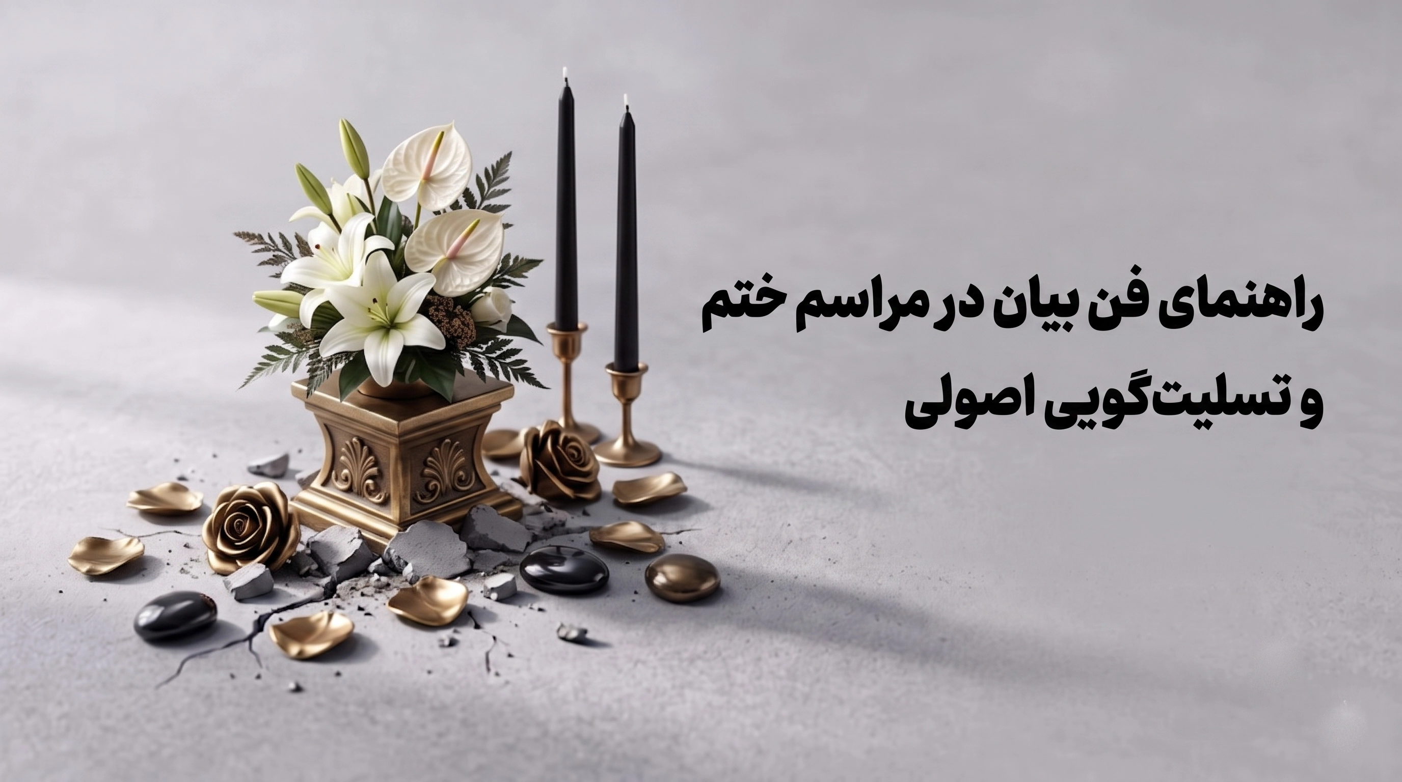 فن بیان در مراسم ختم