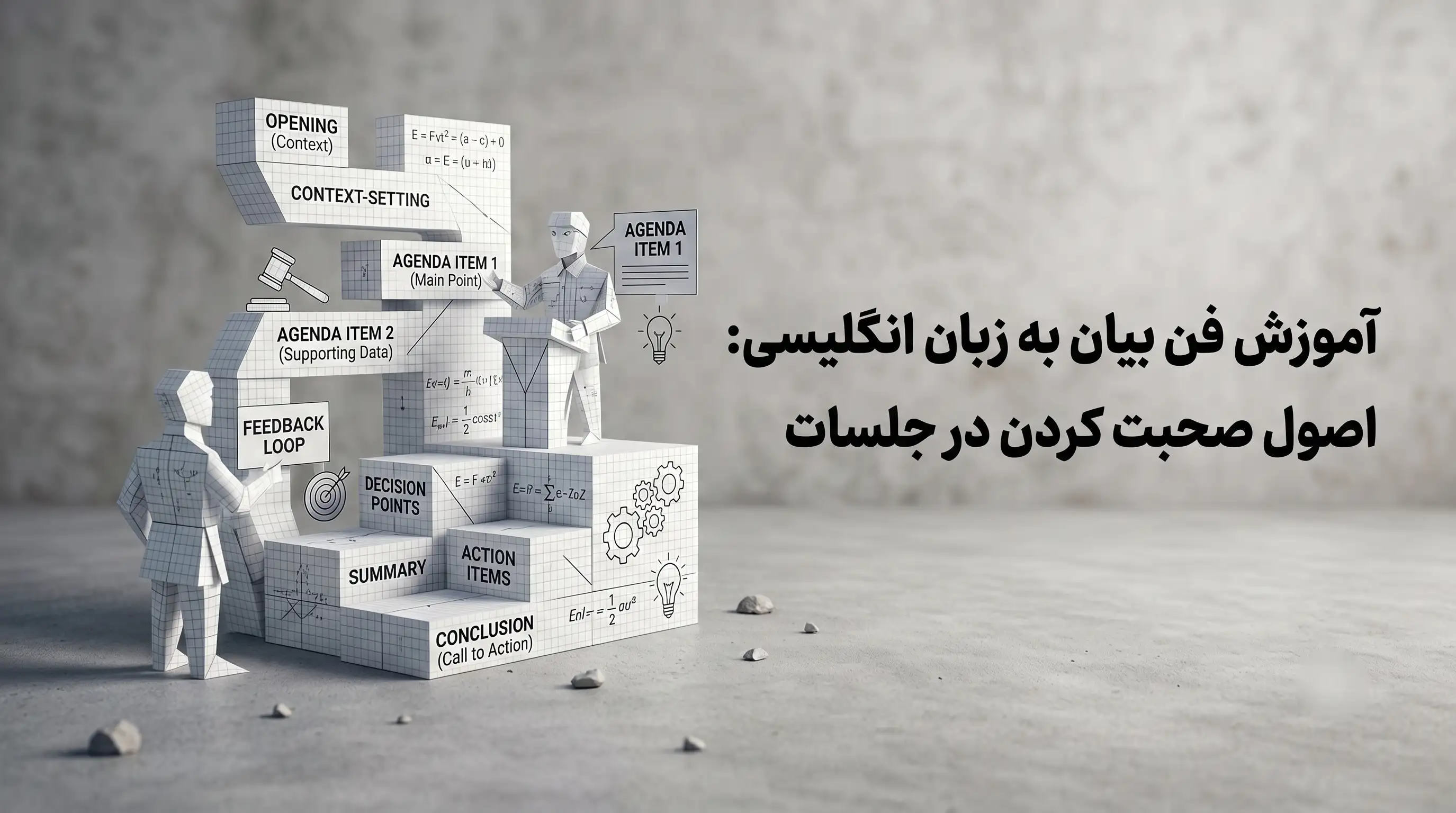 آموزش فن بیان در جلسات کاری