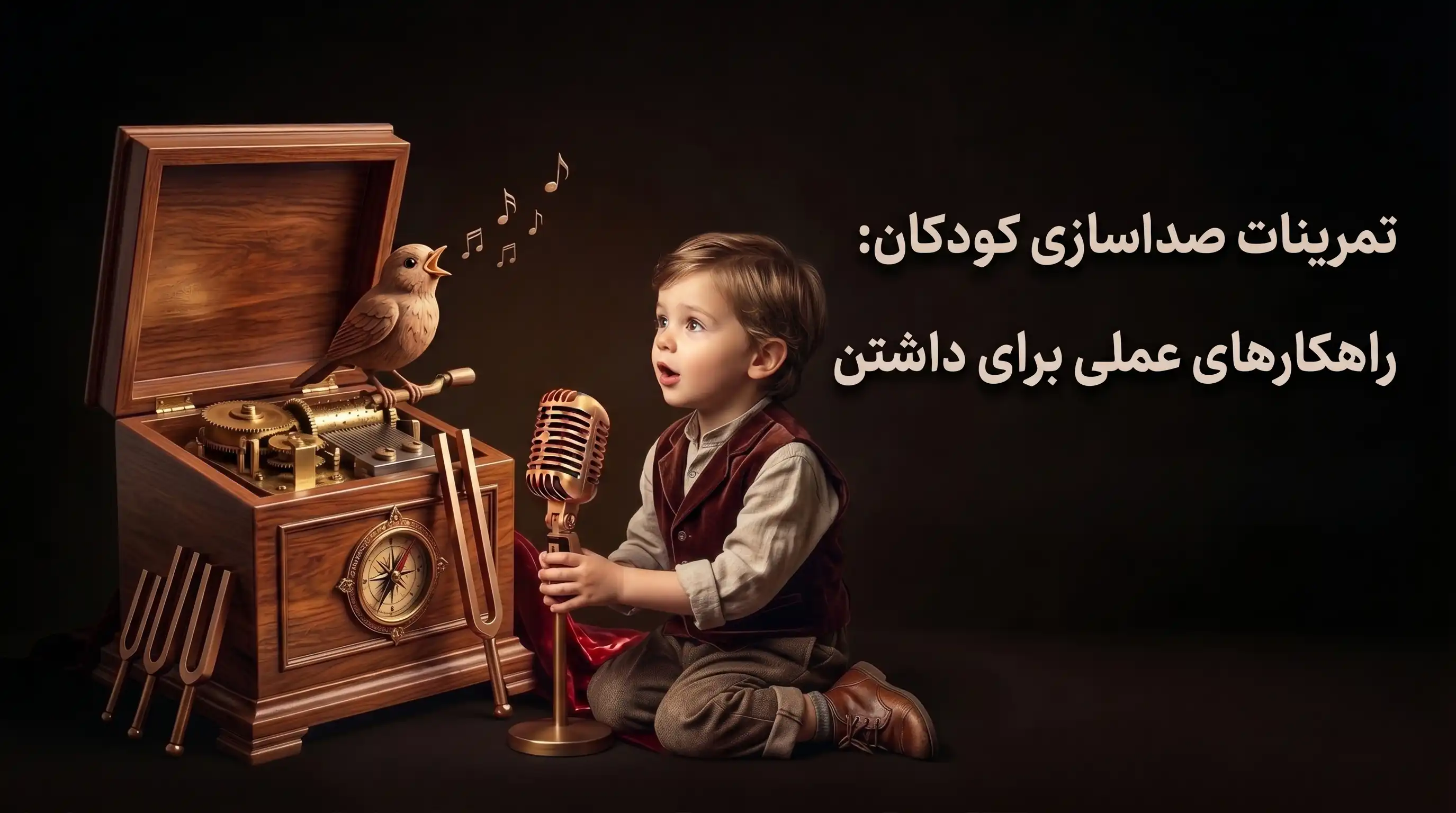 تمرینات صداسازی کودکان