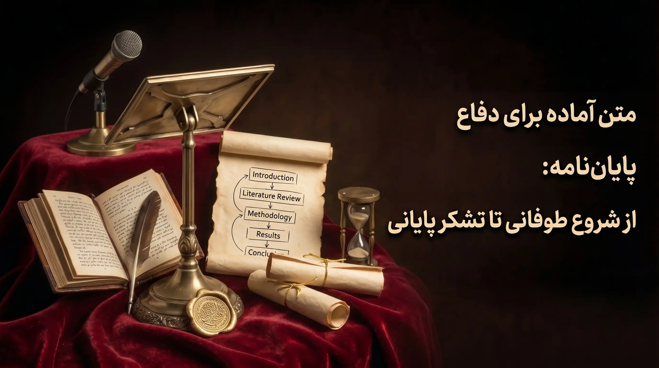 متن آماده برای دفاع پایان‌نامه